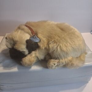Perfect Petzzz  Plug Breathing Puppy Dog Sleeping Plush